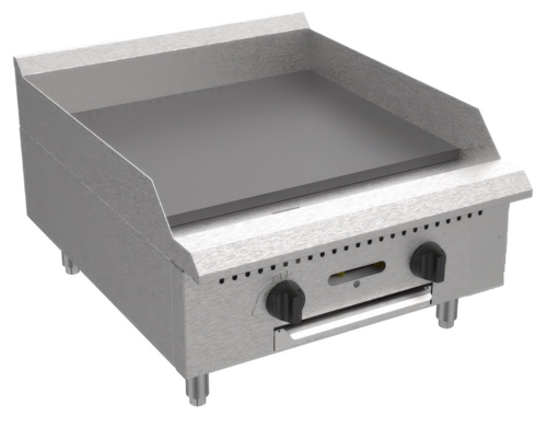 Serv-Ware SMGS-24-LP-SA Serv-Ware - Gas Cooking - 24" Manual Griddle - Liquid Propane - Dimensions: 23.98" W x 29.96" D x 16.22" H - BTU/H: 30