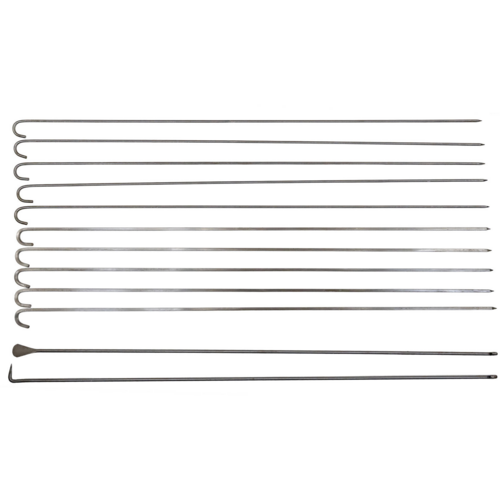 Omcan USA 68124 Skewers for Tandoor Oven (Set of 12)