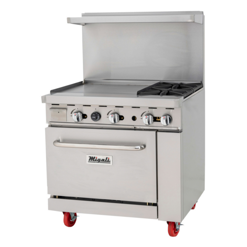 Migali C-RO2B-24GL-LP Competitor Series® Range with Griddle