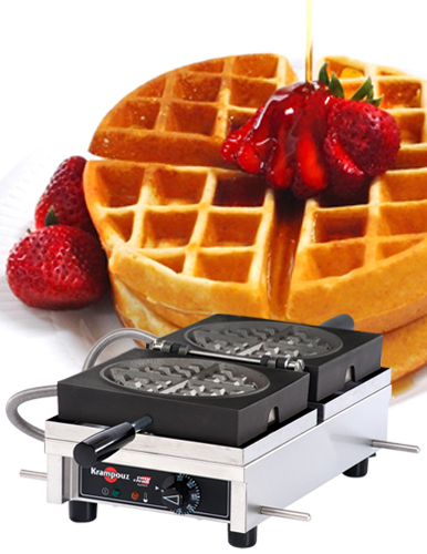 Eurodib USA WECDCAAS Krampouz Commercial Waffle Maker