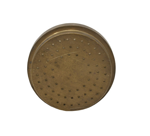 Omcan USA 13335 Spaghetti Quadri Pasta Die Brass - 2.5 x 2.5 mm