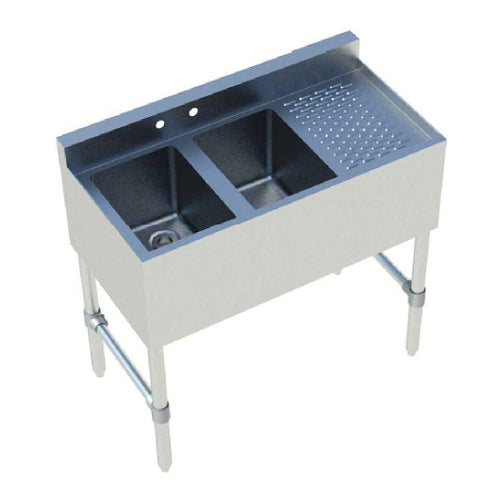 Sapphire Manufacturing SMBS-2R Underbar Sink