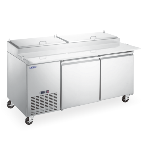 Omcan USA 59043 (PT-CN-1829E-HC) Aurora Refrigerated Pizza Prep Table