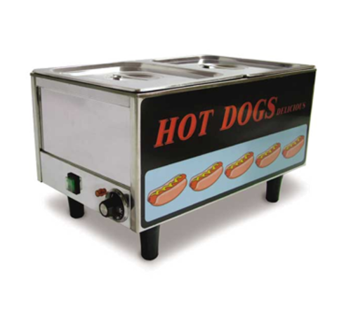 Omcan USA 17133 (FW-TW-3050) Hot Dog Steamer