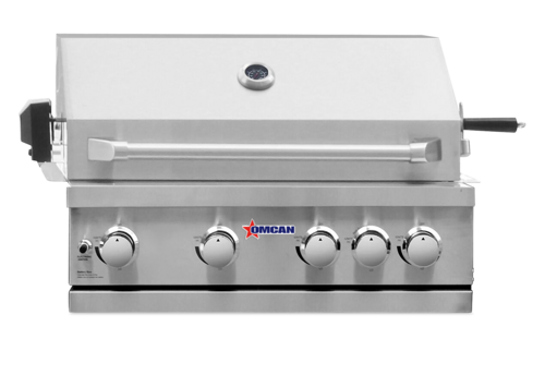 Omcan USA 47876 (CE-CN-0030-B LP) Outdoor Propane BBQ Grill
