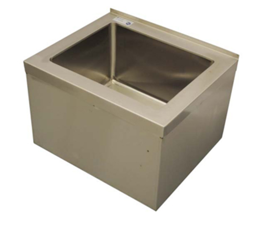 Serv-Ware MS162012-CWP Serv-Ware - Sinks - 25" Mop Sink - Dimensions: 25" W x 21" D x 16" H - Materials: 18 Gauge Stainless Steel