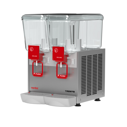 Omcan USA 49026 (DELUXE 12/2) Ugolini Arctic Deluxe Agitator Series Juice Dispenser