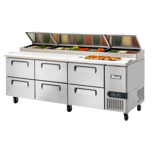 Migali C-PP93-D-HC Migali® Pizza Prep Table