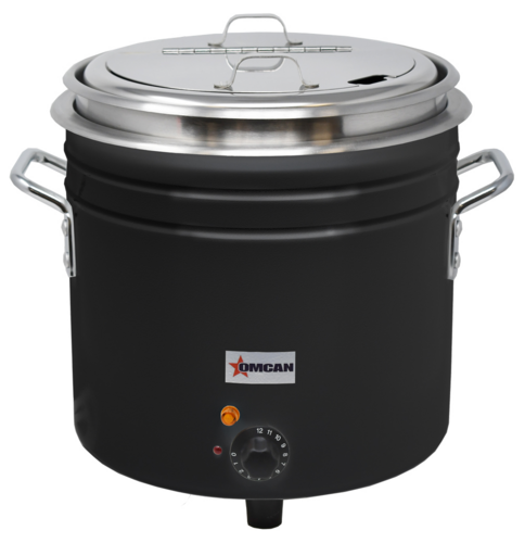 Omcan USA 44392 (FW-TW-5000-B) Retro Stock Pot Kettle