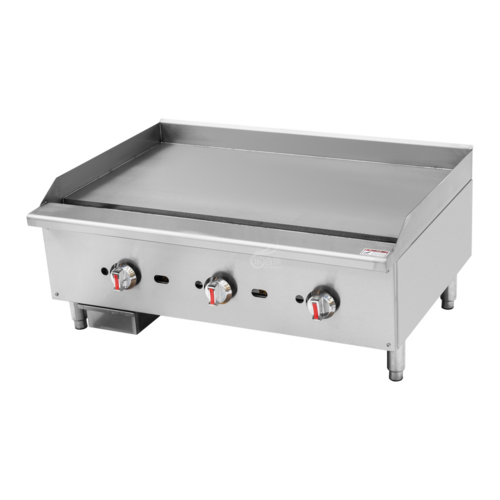 Serv-Ware ETG-36 Serv-Ware - Electric Cooking - Thermostatic Griddle - 3Phase (Convertible to 1PH) - 36.14" W x 19.76" D x 9.40" H