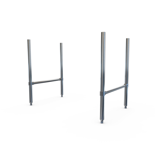 NBR Equipment SLSH-1424 Crossbrace Sink Leg Set