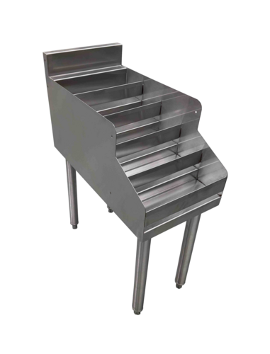 NBR Equipment NLD-1824 Underbar Liquor Bottle Display Unit