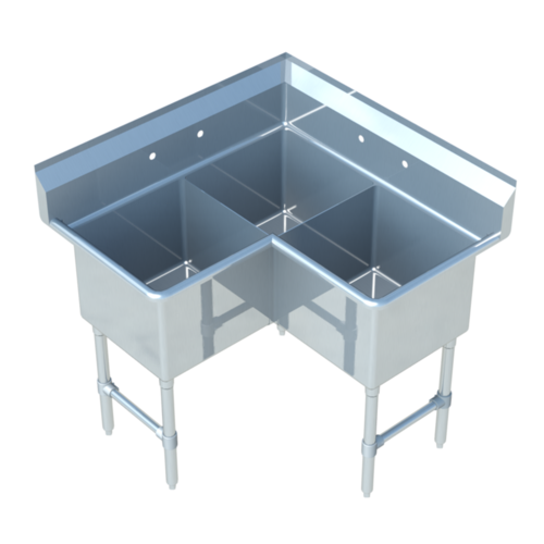 Sapphire Manufacturing SMCS2020-3 Corner Sink