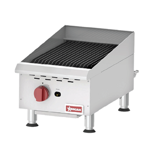 Omcan USA 43736 (CE-CN-CBR15) Charbroiler
