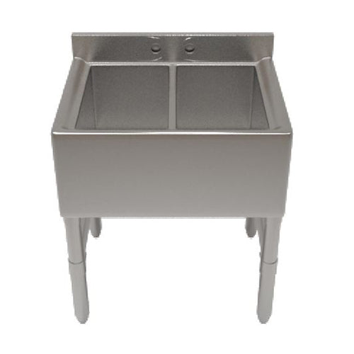 NBR Equipment UW-4-101410-48 Slim-Line Underbar Sink Unit