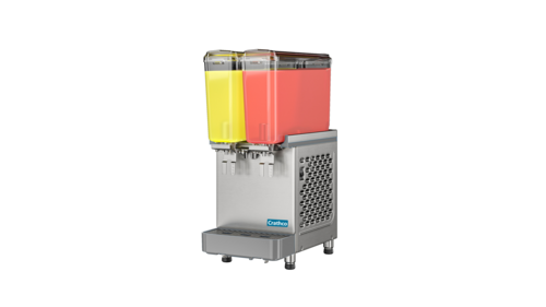 Crathco-UNIC SR-2E-16 Crathco® Classic Pro Bubbler® Mini Twin Pre-Mix Cold Beverage Dispenser
