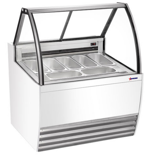 Omcan USA 47571 (FR-CN-0007W) Gelato Display Showcase