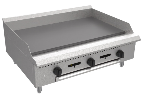 Serv-Ware SMGS-36-SA Serv-Ware - Gas Cooking - 36" Manual Griddle - Natural Gas - Dimensions: 35.98" W x 29.96" D x 16.22" H - BTU/H: 30