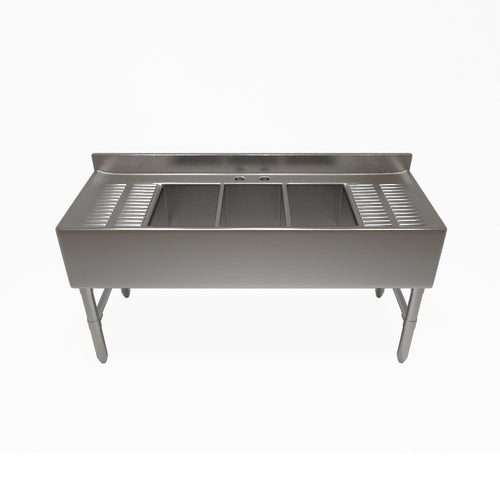NBR Equipment UD-3-101410-84LR Underbar Sink Unit
