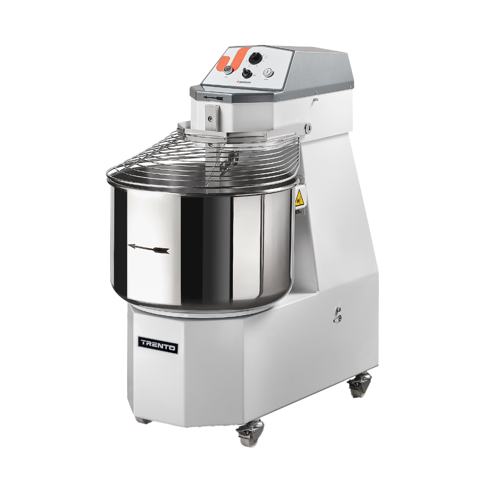Omcan USA 49182 (SPV50) Trento Avancini SPV50 Heavy-Duty Spiral Dough Mixer