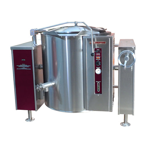Southbend (Middleby) KTLG-40 GAS STEAM KETTLE - TILT TRI-LEG, 40 GAL, 2/3 JACKET, 100K BTU