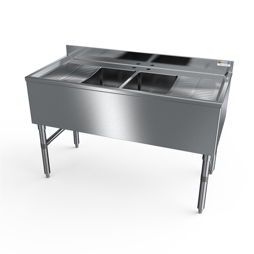 NBR Equipment UD-2-101410-48LR Underbar Sink Unit