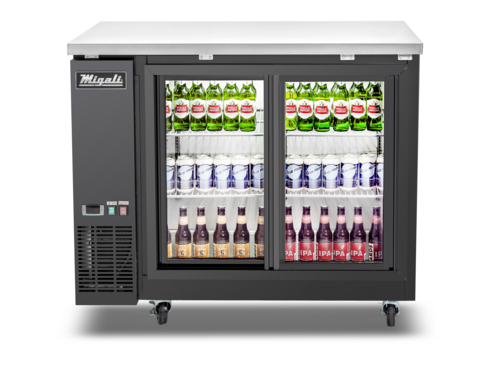 Migali C-BB48SG-HC Back Bar refrigerator