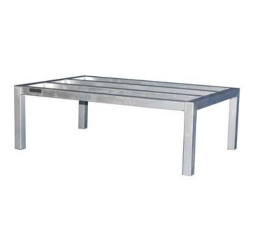 Serv-Ware CWP-DR-244812-V Serv-Ware - Dunnage Rack - Aluminum 48"W x 24"D x 12"H