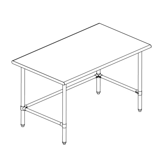 Sapphire Manufacturing SMTO-3672S Work Table
