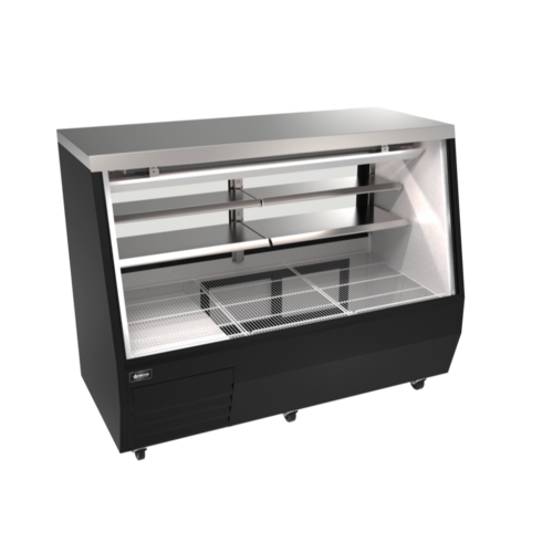 Omcan USA 50106 (RS-CN-0071D-BK) Refrigerated Deli Display Case