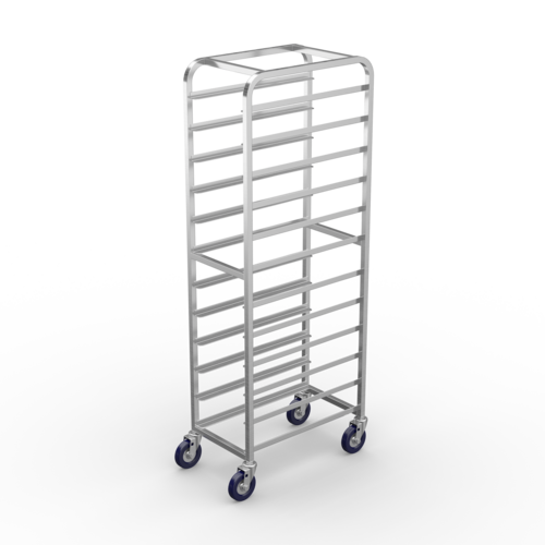 Winholt SS-1212 Stainless Steel Mobile Platter Rack