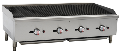 Serv-Ware SCBS-48 Serv-Ware - Gas Cooking - 48” Wide Radiant Broiler - Natural Gas - (4) 30