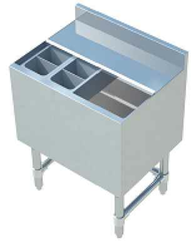 Sapphire Manufacturing SMIB-1824CP10 Underbar Ice Bin