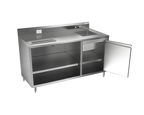 NBR Equipment BEV-7230R Beverage Table/counter