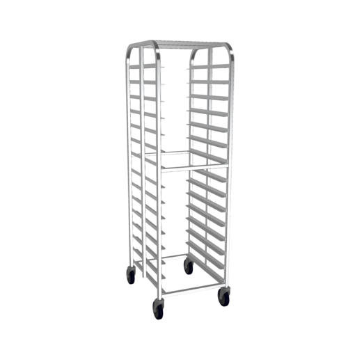Winholt AL-1815-XB Aluminum Mobile Heavy Duty Pan Rack