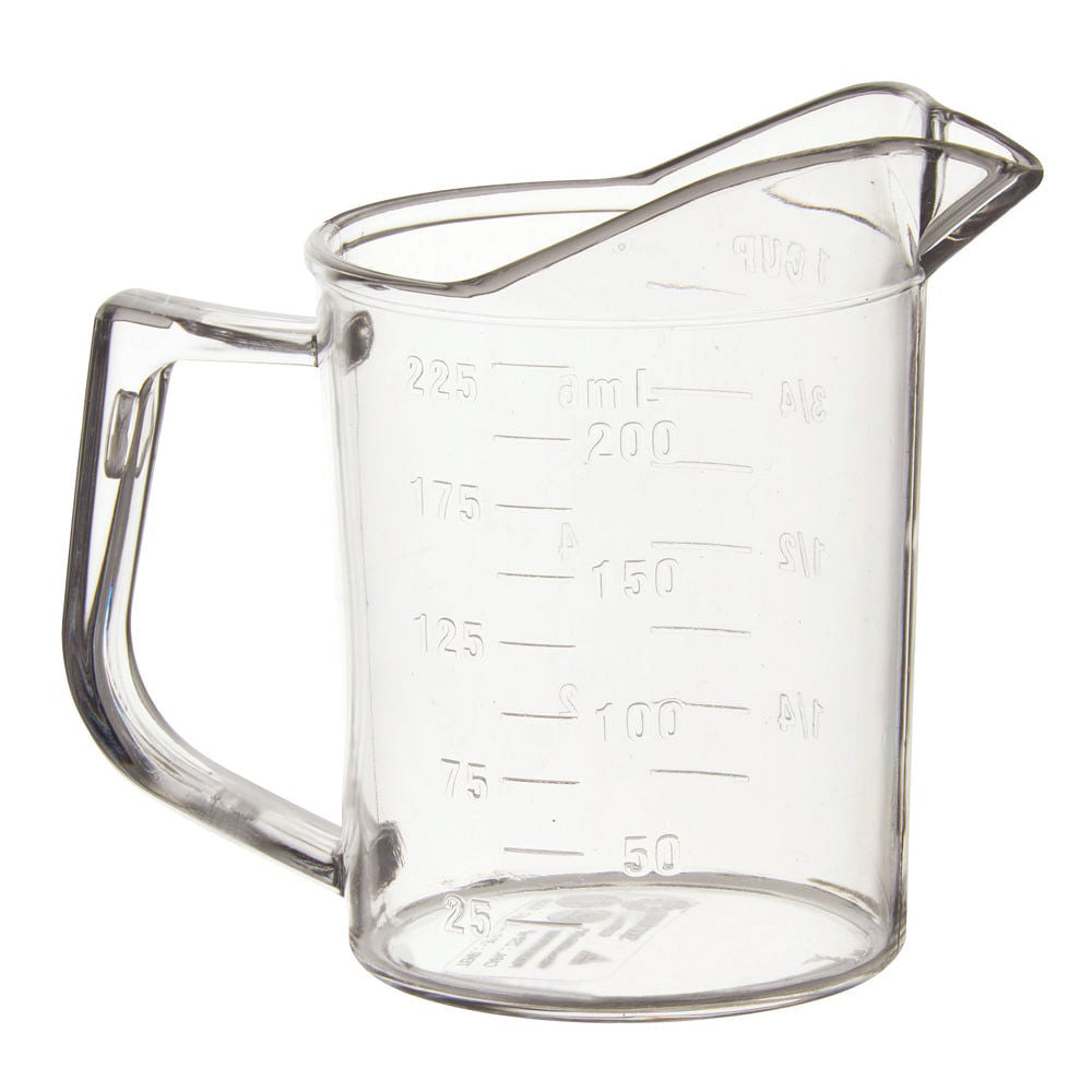 Clear Polycarbonate Measuring Cups