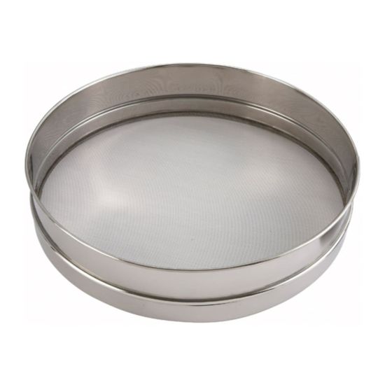 Winco SIV-12 12" x 3" Stainless Steel Rim Sieve