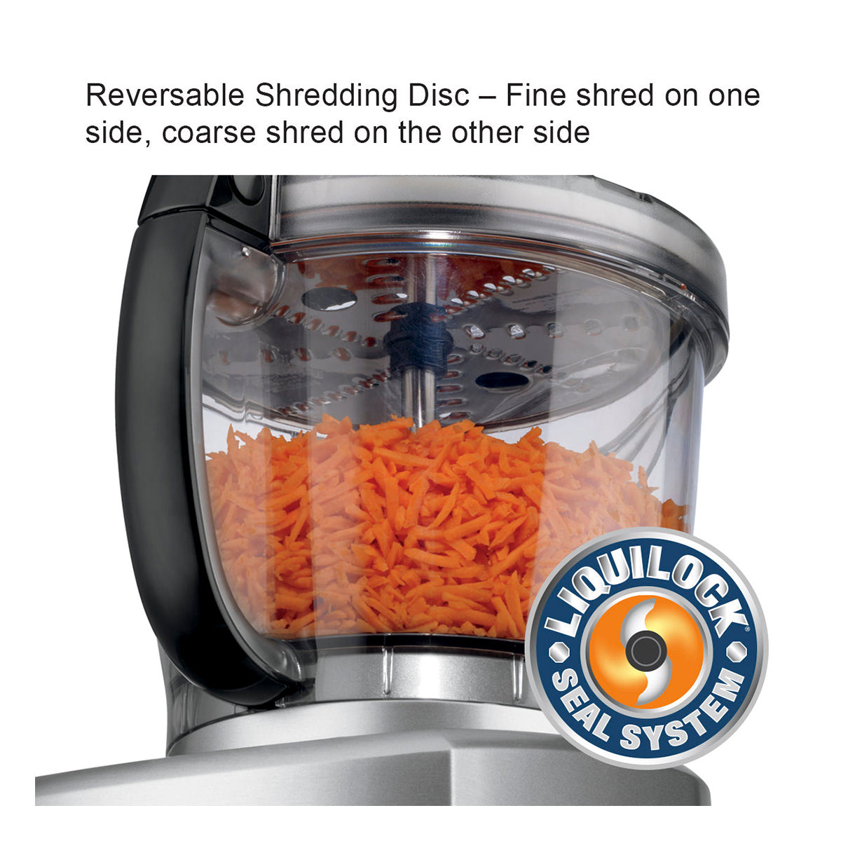 Waring WFP16SCD 4 Qt. Combination Bowl Cutter Mixer and Continuous-Feed Food Processor with Patented LiquiLock® Seal System and Dicing