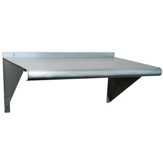Armor 14" x 60" 16 Gauge Stainless Steel Solid Wall Shelf