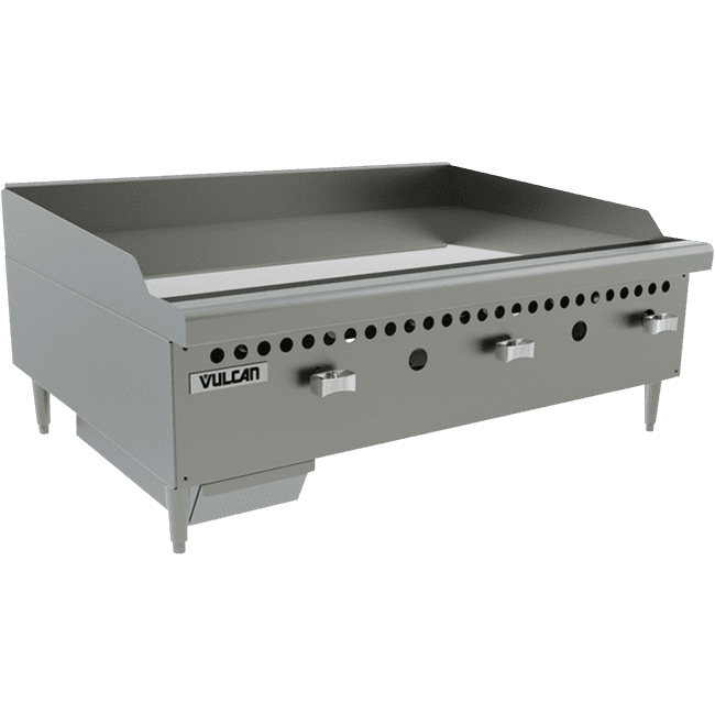 Vulcan VCRG36-M 36" VCRG-M Series Manual Restaurant Gas Countertop Griddle
