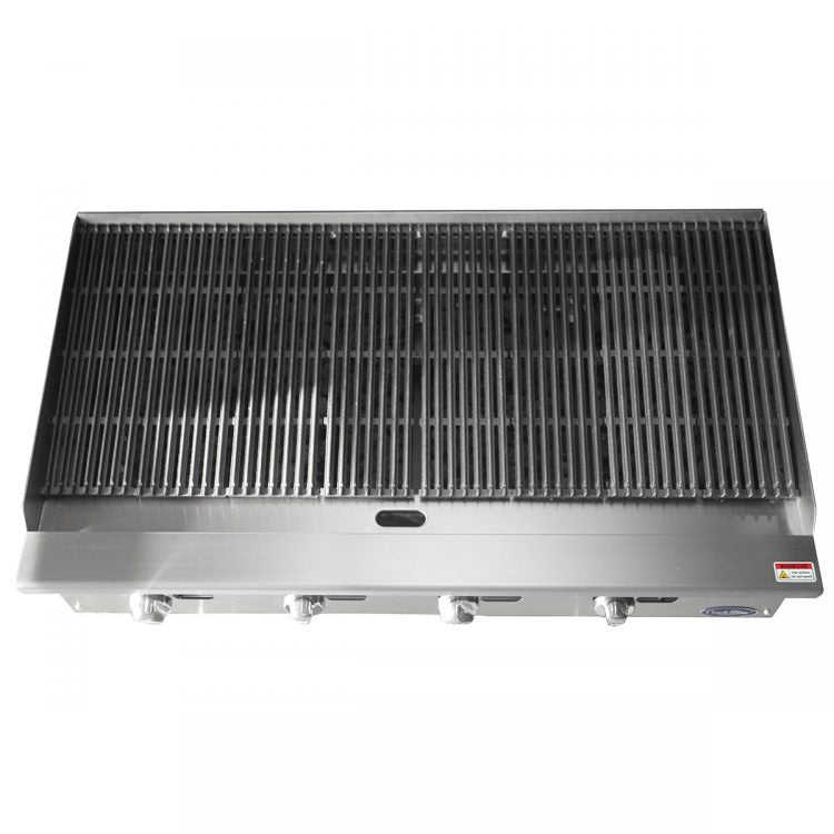 Cook Rite ATCB-48 — 48″ Lava Rock Charbroiler
