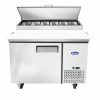 Atosa MPF8201GR — 44″ Refrigerated Pizza Prep. Table