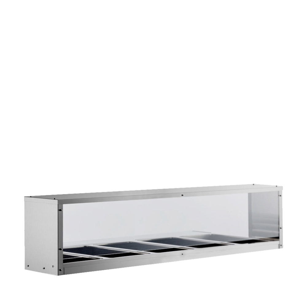Cook Rite MROS-5ST — Overshelf/Sneezeguard for CSTEB-5C