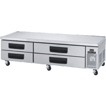 Blue Air 4 Draw Equipment Stand Refrigerator 87' BACB86M-HC