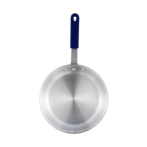 Winco AFP-8A-H Gladiator 8" Aluminum Fry Pan with Sleeve - Natural Finish