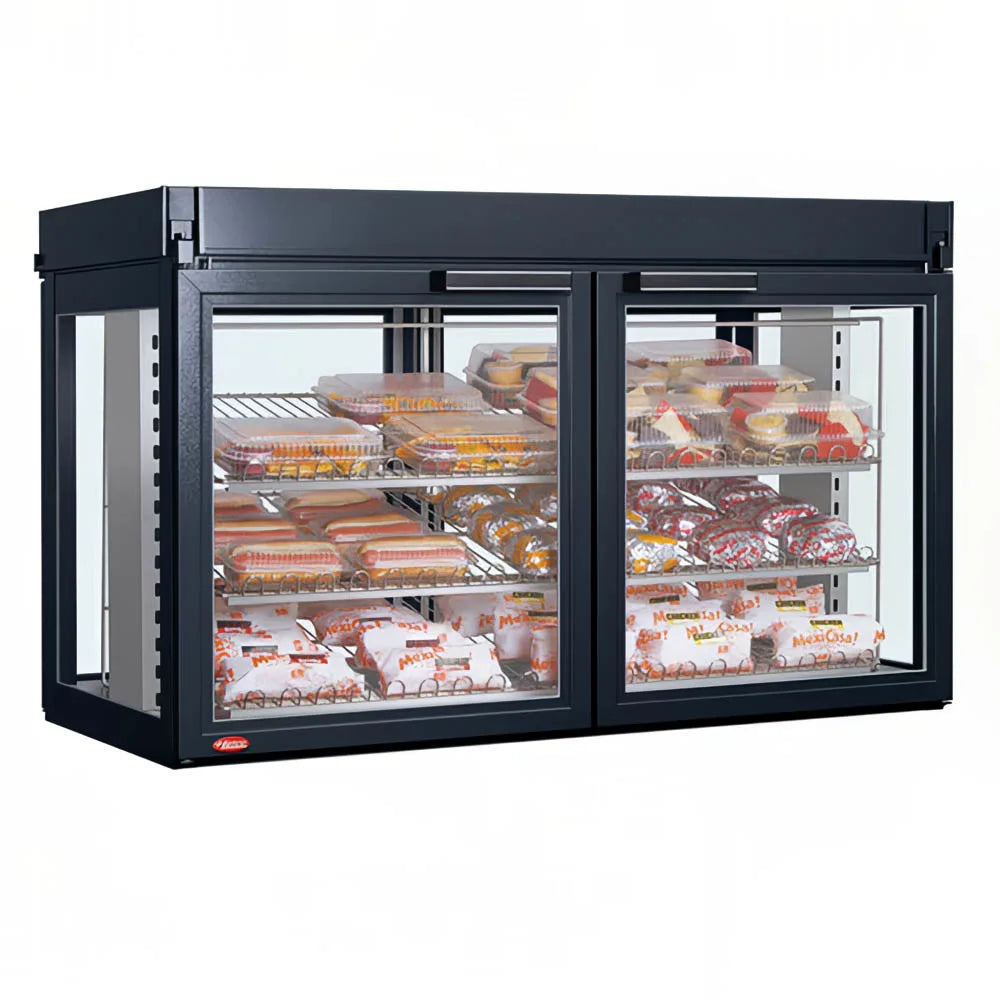 Hatco LFST-48-2X 48" Flav-R-Savor Four Door Large Capacity Merchandising Cabinet [OPEN-BOX]