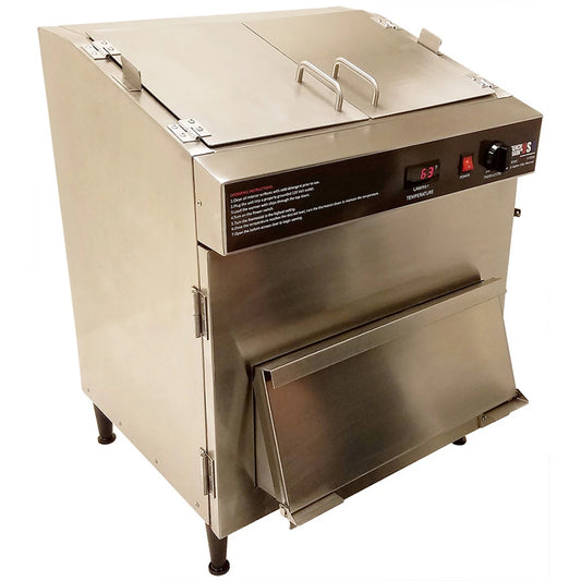 Winco 51026 BenchmarkUSA™ 26 Gallon Top Loading Tortilla Chip Warmer