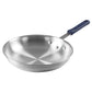 Winco AFP-12A-H Gladiator 12" Aluminum Fry Pan with Sleeve - Natural Finish