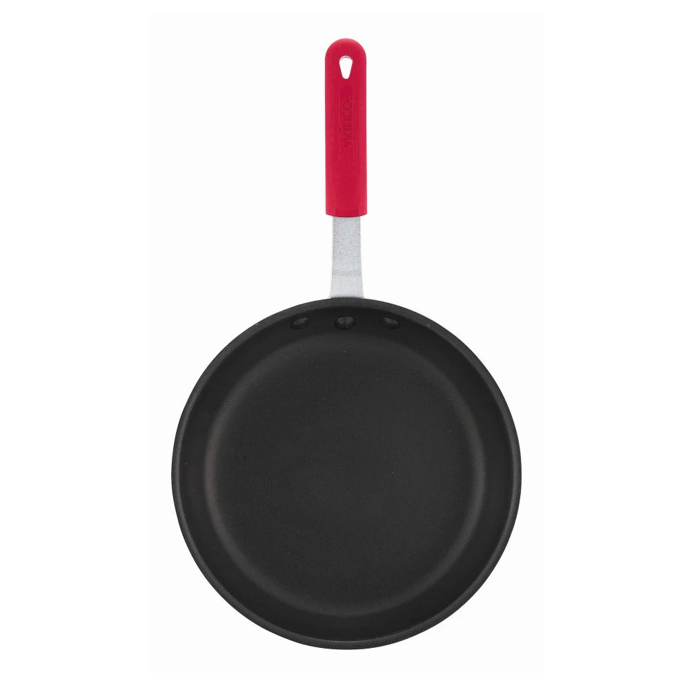 Winco AFP-14NS-H Majestic 14" Non-Stick Aluminum Fry Pan with Sleeve - Quantum