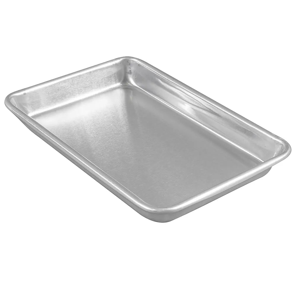 Winco ALXP-1318P 1/2 Half Size Glazed Perforated Aluminum Sheet Pan, 18" x 13"